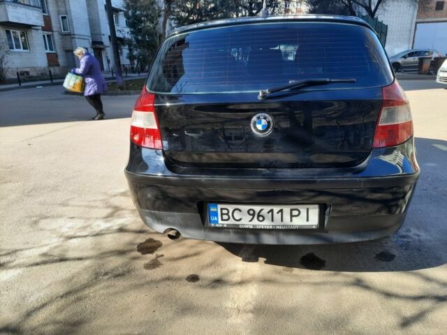 Черный БМВ 1 Серия, объемом двигателя 1.6 л и пробегом 260 тыс. км за 4900 $, фото 5 на Automoto.ua