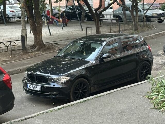 Черный БМВ 1 Серия, объемом двигателя 1.6 л и пробегом 230 тыс. км за 6500 $, фото 5 на Automoto.ua