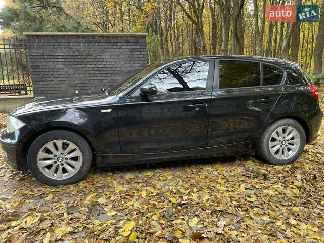 Черный БМВ 1 Серия, объемом двигателя 1.6 л и пробегом 219 тыс. км за 5000 $, фото 3 на Automoto.ua