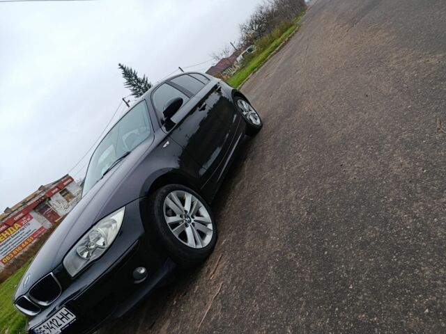 Черный БМВ 1 Серия, объемом двигателя 2 л и пробегом 213 тыс. км за 6800 $, фото 1 на Automoto.ua