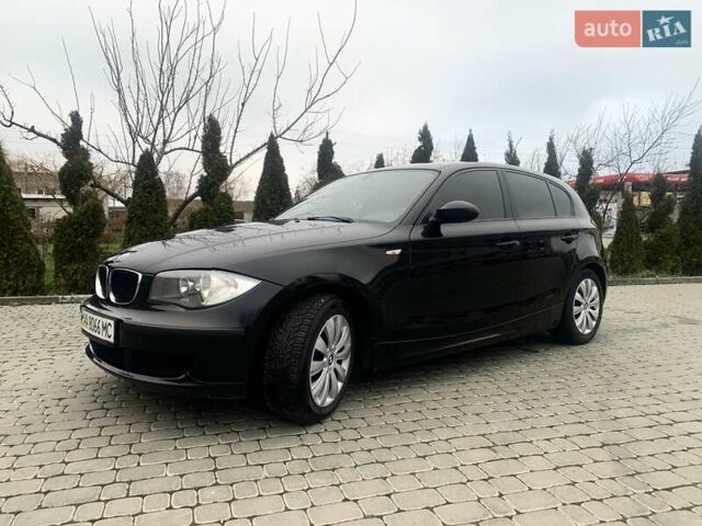Черный БМВ 1 Серия, объемом двигателя 1.6 л и пробегом 144 тыс. км за 6999 $, фото 2 на Automoto.ua