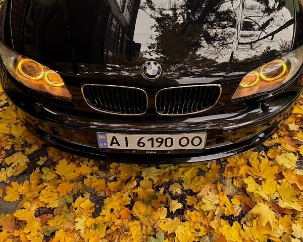 Черный БМВ 1 Серия, объемом двигателя 2 л и пробегом 87 тыс. км за 10500 $, фото 2 на Automoto.ua