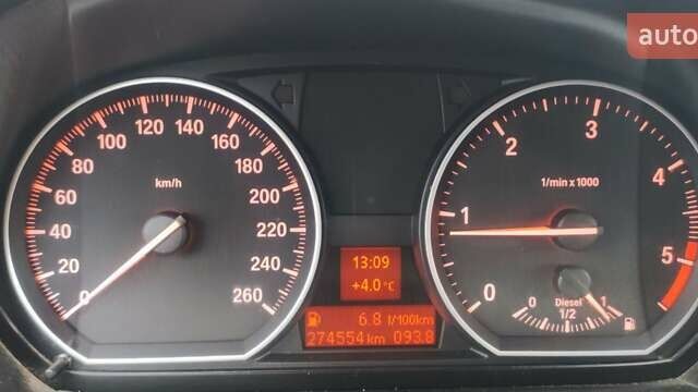 Черный БМВ 1 Серия, объемом двигателя 2 л и пробегом 275 тыс. км за 7800 $, фото 14 на Automoto.ua