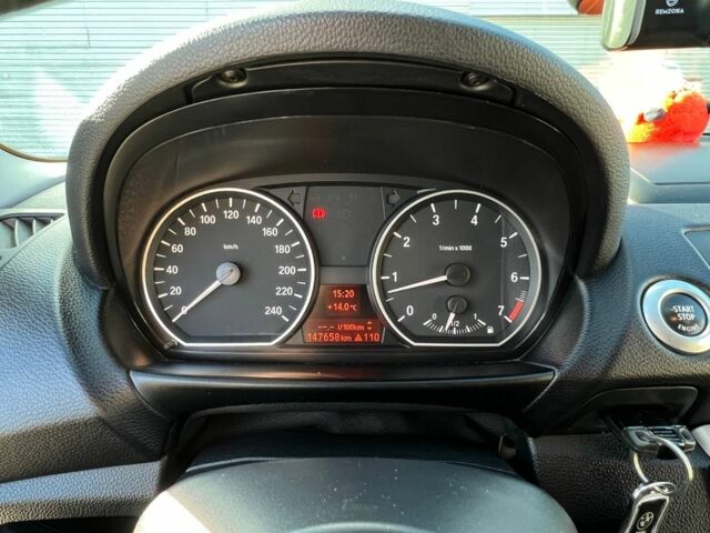 Черный БМВ 1 Серия, объемом двигателя 2 л и пробегом 147 тыс. км за 6500 $, фото 3 на Automoto.ua