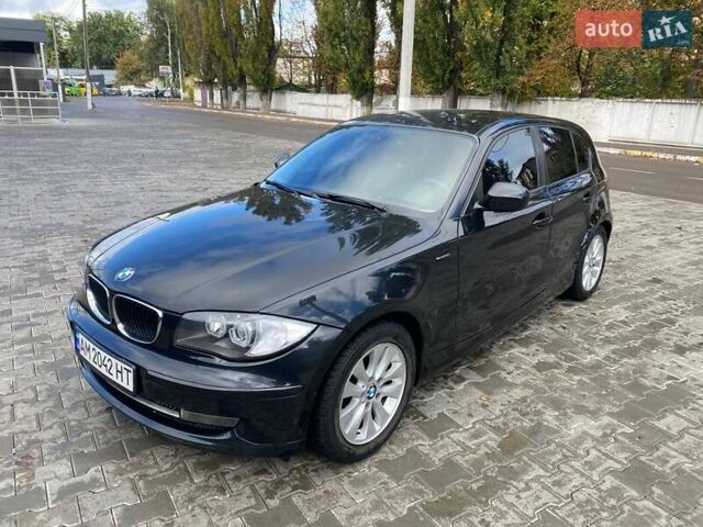 Черный БМВ 1 Серия, объемом двигателя 2 л и пробегом 289 тыс. км за 5700 $, фото 1 на Automoto.ua