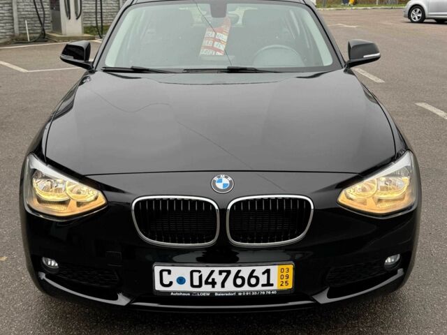 Черный БМВ 1 Серия, объемом двигателя 1.6 л и пробегом 115 тыс. км за 11400 $, фото 1 на Automoto.ua