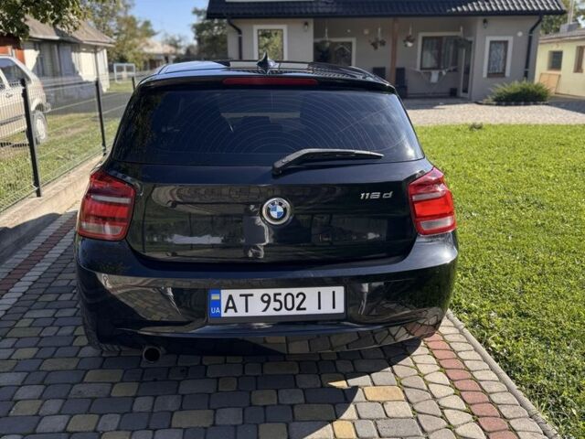 Черный БМВ 1 Серия, объемом двигателя 1.6 л и пробегом 348 тыс. км за 8700 $, фото 2 на Automoto.ua