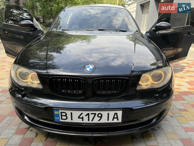 Черный БМВ 1 Серия, объемом двигателя 1.6 л и пробегом 279 тыс. км за 5500 $, фото 1 на Automoto.ua