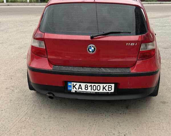 Красный БМВ 1 Серия, объемом двигателя 1.6 л и пробегом 214 тыс. км за 5700 $, фото 5 на Automoto.ua