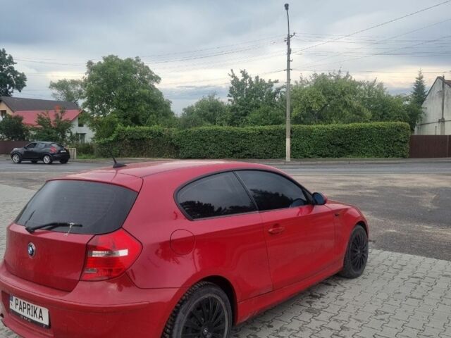 Красный БМВ 1 Серия, объемом двигателя 1.6 л и пробегом 187 тыс. км за 4500 $, фото 1 на Automoto.ua
