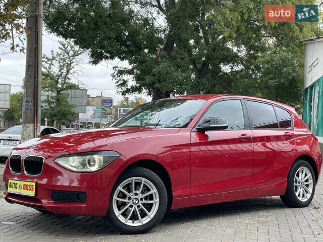Красный БМВ 1 Серия, объемом двигателя 1.6 л и пробегом 155 тыс. км за 10999 $, фото 1 на Automoto.ua