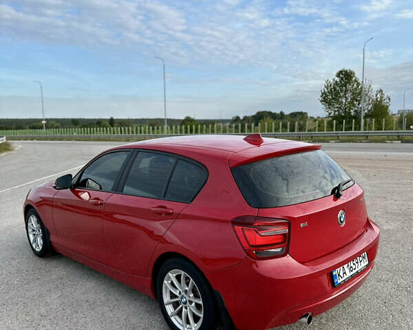 Красный БМВ 1 Серия, объемом двигателя 1.6 л и пробегом 125 тыс. км за 10500 $, фото 6 на Automoto.ua