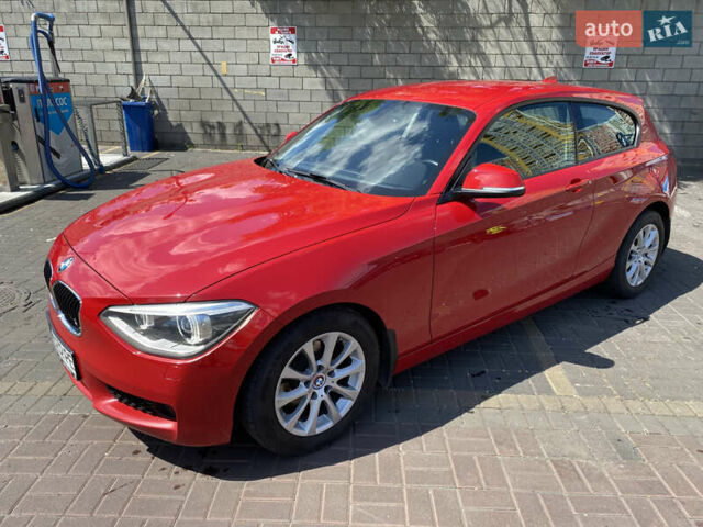Красный БМВ 1 Серия, объемом двигателя 1.6 л и пробегом 147 тыс. км за 9800 $, фото 2 на Automoto.ua