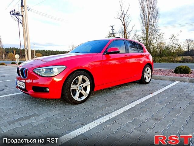 Красный БМВ 1 Серия, объемом двигателя 1.6 л и пробегом 99 тыс. км за 9500 $, фото 1 на Automoto.ua