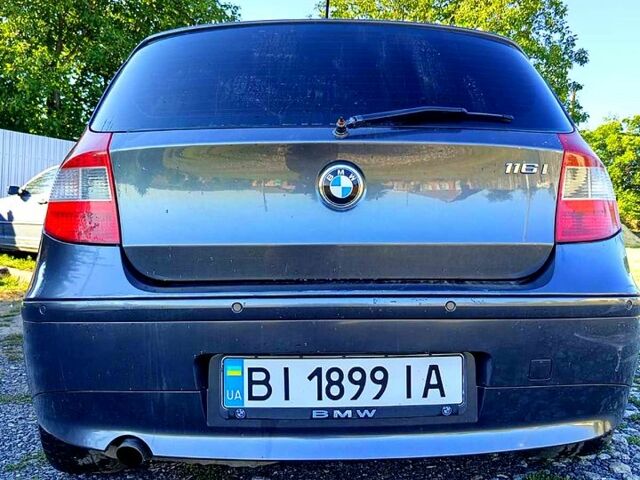 Серый БМВ 1 Серия, объемом двигателя 1.6 л и пробегом 275 тыс. км за 5500 $, фото 2 на Automoto.ua