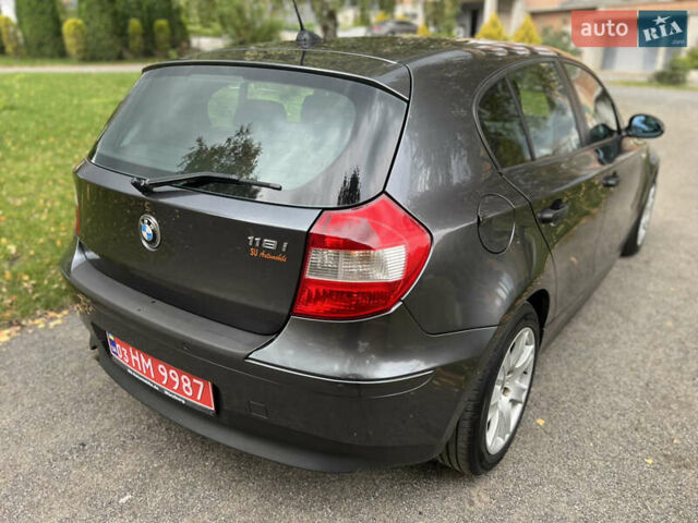 Серый БМВ 1 Серия, объемом двигателя 2 л и пробегом 203 тыс. км за 6950 $, фото 6 на Automoto.ua