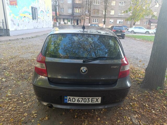 Сірий БМВ 1 Серія, об'ємом двигуна 2 л та пробігом 257 тис. км за 5000 $, фото 1 на Automoto.ua