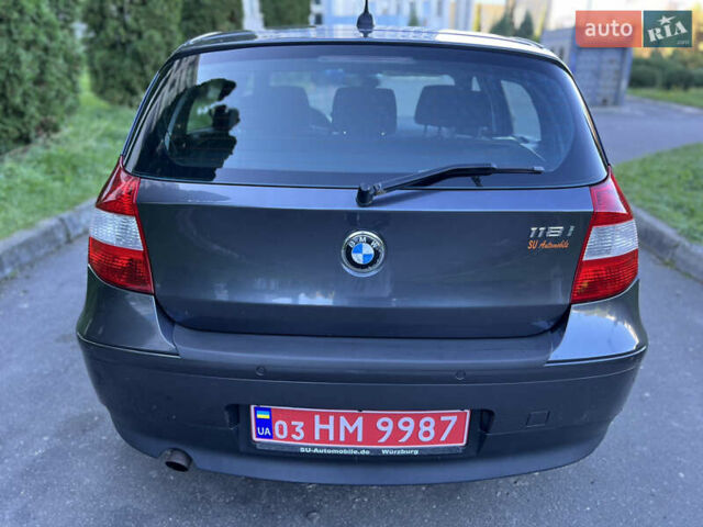 Сірий БМВ 1 Серія, об'ємом двигуна 2 л та пробігом 203 тис. км за 6999 $, фото 6 на Automoto.ua