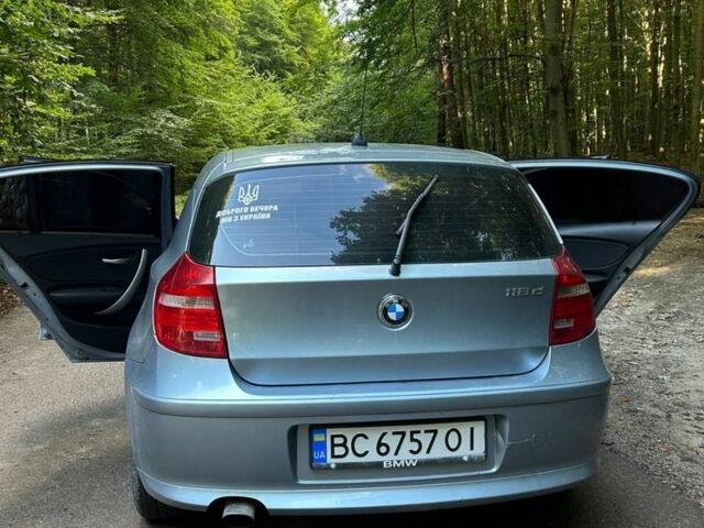 Серый БМВ 1 Серия, объемом двигателя 2 л и пробегом 329 тыс. км за 6850 $, фото 1 на Automoto.ua