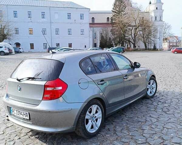Серый БМВ 1 Серия, объемом двигателя 2 л и пробегом 210 тыс. км за 7300 $, фото 2 на Automoto.ua