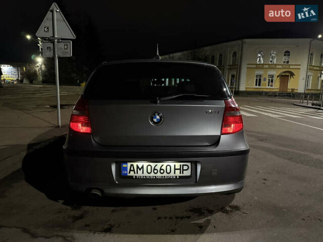 Серый БМВ 1 Серия, объемом двигателя 1.6 л и пробегом 322 тыс. км за 6500 $, фото 3 на Automoto.ua