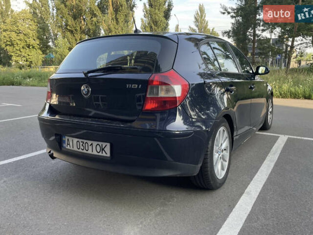 Синий БМВ 1 Серия, объемом двигателя 2 л и пробегом 217 тыс. км за 5900 $, фото 4 на Automoto.ua