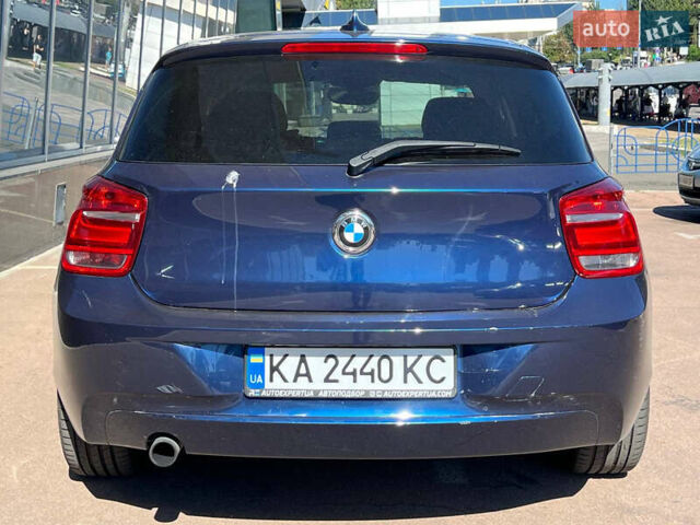 Синий БМВ 1 Серия, объемом двигателя 1.6 л и пробегом 128 тыс. км за 10700 $, фото 5 на Automoto.ua