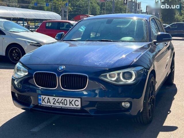 Синий БМВ 1 Серия, объемом двигателя 1.6 л и пробегом 128 тыс. км за 10200 $, фото 1 на Automoto.ua