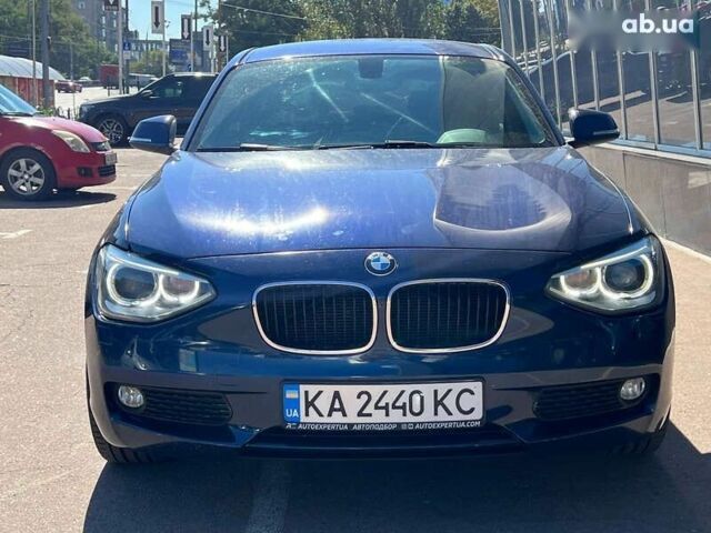 Синий БМВ 1 Серия, объемом двигателя 1.6 л и пробегом 128 тыс. км за 10200 $, фото 2 на Automoto.ua