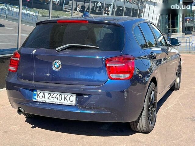 Синий БМВ 1 Серия, объемом двигателя 1.6 л и пробегом 128 тыс. км за 10200 $, фото 3 на Automoto.ua