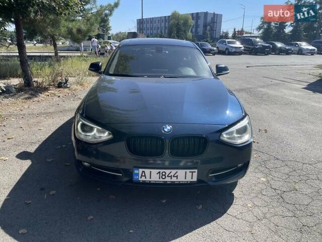 Синий БМВ 1 Серия, объемом двигателя 2 л и пробегом 158 тыс. км за 14800 $, фото 1 на Automoto.ua