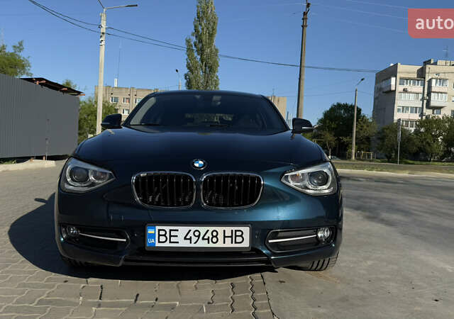 Синий БМВ 1 Серия, объемом двигателя 2 л и пробегом 92 тыс. км за 14200 $, фото 1 на Automoto.ua