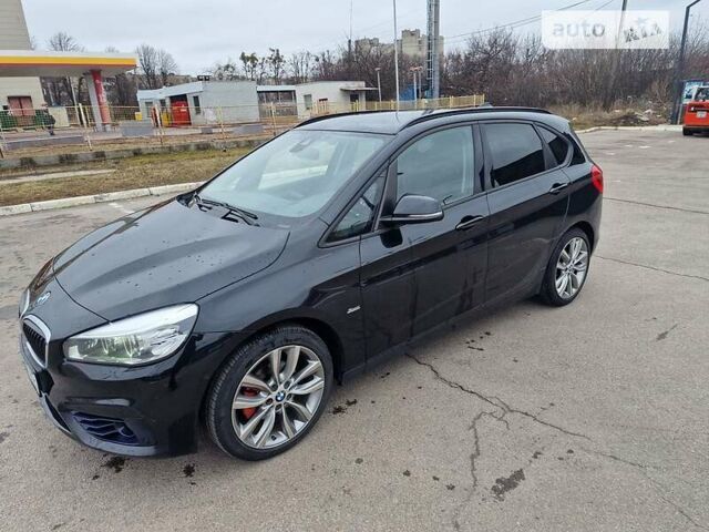 Черный БМВ 2 Series Active Tourer, объемом двигателя 2 л и пробегом 195 тыс. км за 16300 $, фото 12 на Automoto.ua