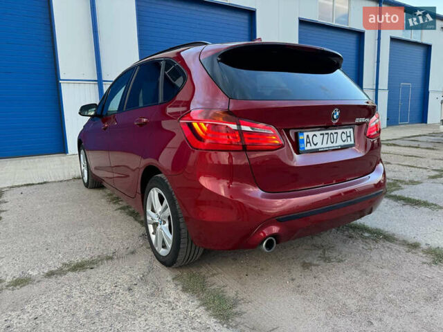 Красный БМВ 2 Series Active Tourer, объемом двигателя 1.5 л и пробегом 50 тыс. км за 31500 $, фото 3 на Automoto.ua