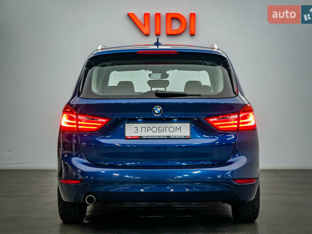 Синій БМВ 2 Series Active Tourer, об'ємом двигуна 2 л та пробігом 127 тис. км за 16725 $, фото 5 на Automoto.ua