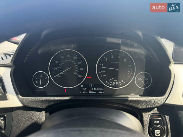 Черный БМВ 3 Серия ГТ, объемом двигателя 2 л и пробегом 230 тыс. км за 12500 $, фото 17 на Automoto.ua