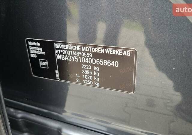Сірий БМВ 3 Серія ГТ, об'ємом двигуна 2 л та пробігом 248 тис. км за 19000 $, фото 47 на Automoto.ua