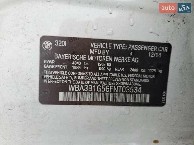 Белый БМВ 3 Серия, объемом двигателя 2 л и пробегом 257 тыс. км за 2400 $, фото 11 на Automoto.ua