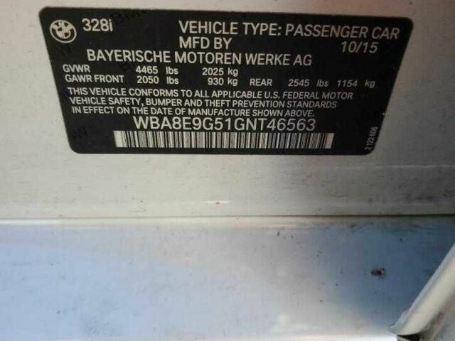 Белый БМВ 3 Серия, объемом двигателя 0 л и пробегом 60 тыс. км за 2400 $, фото 10 на Automoto.ua