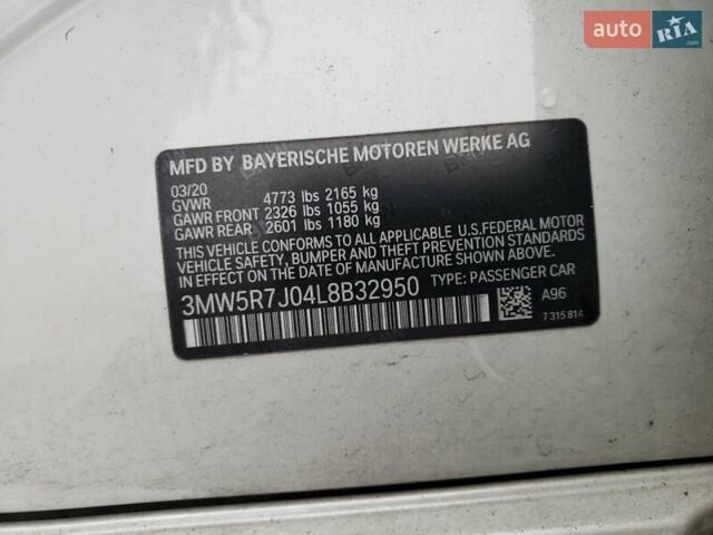 Белый БМВ 3 Серия, объемом двигателя 0 л и пробегом 55 тыс. км за 9300 $, фото 11 на Automoto.ua