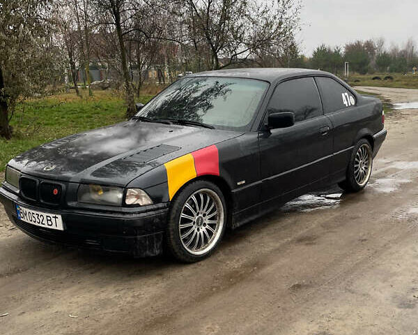 Черный БМВ 3 Серия, объемом двигателя 2.5 л и пробегом 360 тыс. км за 5300 $, фото 2 на Automoto.ua