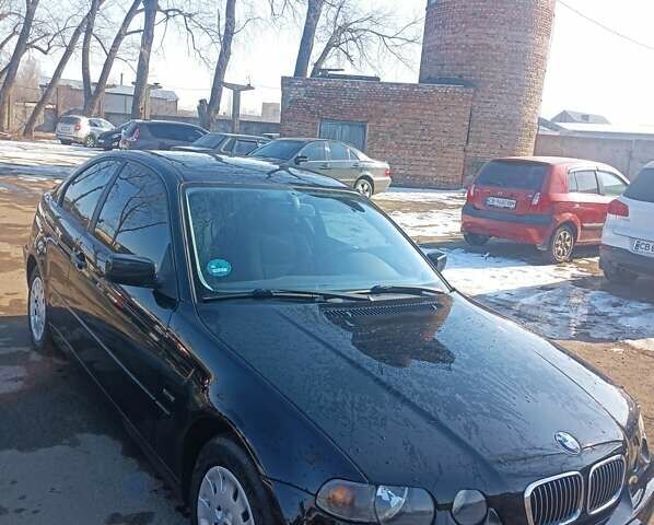 Черный БМВ 3 Серия, объемом двигателя 1.8 л и пробегом 240 тыс. км за 4300 $, фото 1 на Automoto.ua