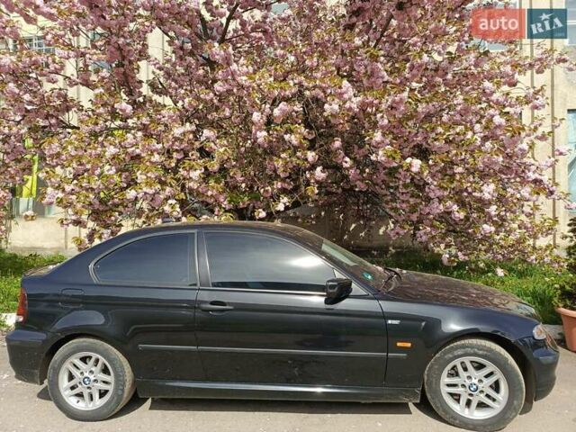 Черный БМВ 3 Серия, объемом двигателя 1.8 л и пробегом 200 тыс. км за 5200 $, фото 1 на Automoto.ua