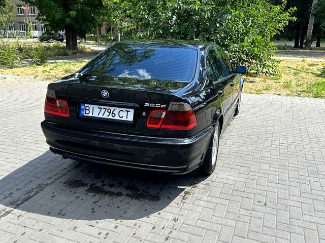 Черный БМВ 3 Серия, объемом двигателя 2 л и пробегом 178 тыс. км за 3300 $, фото 1 на Automoto.ua