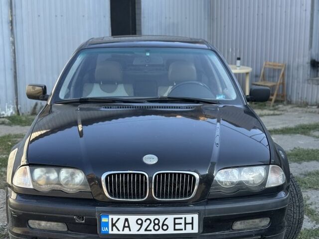 Черный БМВ 3 Серия, объемом двигателя 2.5 л и пробегом 286 тыс. км за 3100 $, фото 1 на Automoto.ua