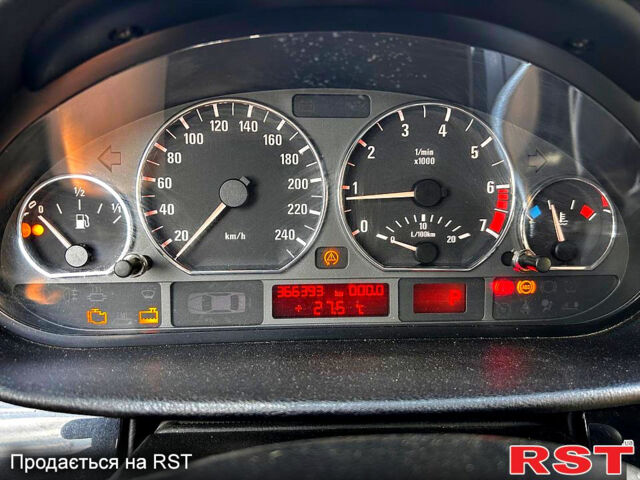 Черный БМВ 3 Серия, объемом двигателя 2.5 л и пробегом 170 тыс. км за 4500 $, фото 3 на Automoto.ua