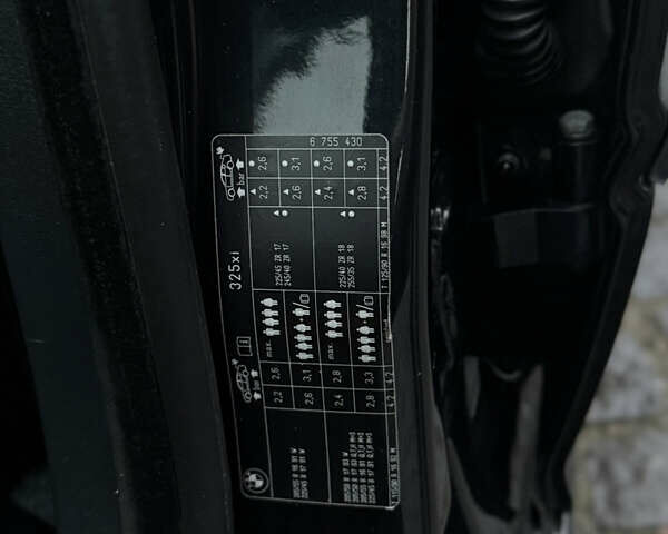 Черный БМВ 3 Серия, объемом двигателя 2.5 л и пробегом 310 тыс. км за 5900 $, фото 11 на Automoto.ua