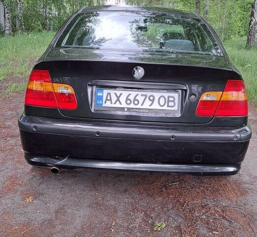 Черный БМВ 3 Серия, объемом двигателя 2 л и пробегом 267 тыс. км за 4300 $, фото 1 на Automoto.ua