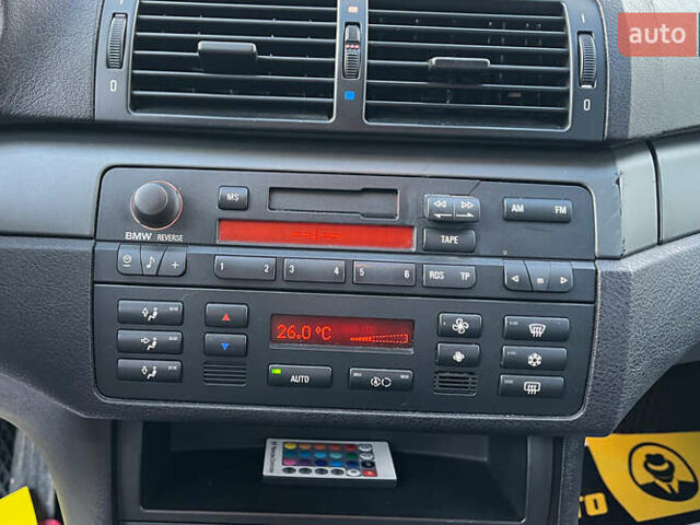 Черный БМВ 3 Серия, объемом двигателя 1.8 л и пробегом 210 тыс. км за 5300 $, фото 12 на Automoto.ua