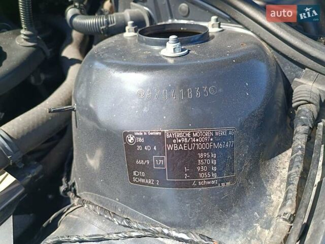 Черный БМВ 3 Серия, объемом двигателя 2 л и пробегом 285 тыс. км за 5999 $, фото 24 на Automoto.ua